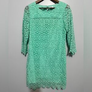 Crown & Ivy Women's Size 4 Mint Lace Dress